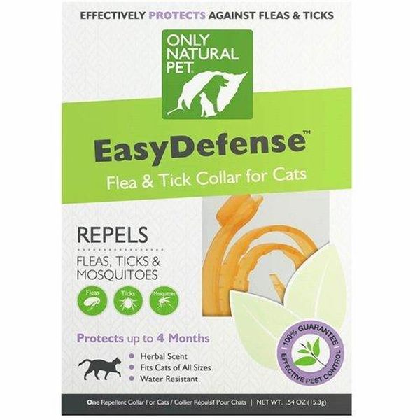 Only Natural Pet Easy Defense Flea & Tick Cat Collar