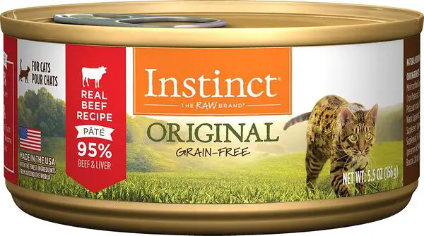 Natures Variety Instinct by Original Grain Free Recipe Natural Wet Canned Cat Food