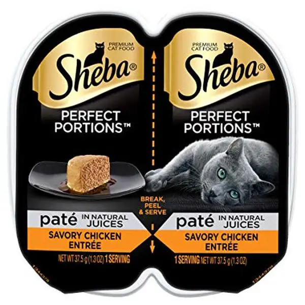 Sheba Perfect Portions Pate Wet Cat Food Trays