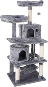 57.1 Inches Multi-Level Cat Tree Tower