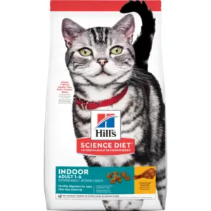 Hill's Science Diet Adult Indoor Dry Cat Food - Best cat food for indoor cats