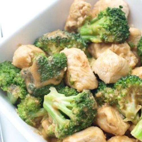 chicken and greens